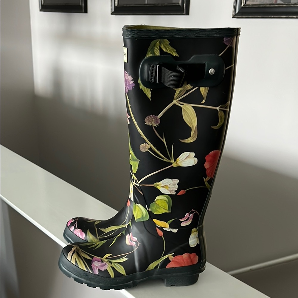 Floral Women's Rain Boots